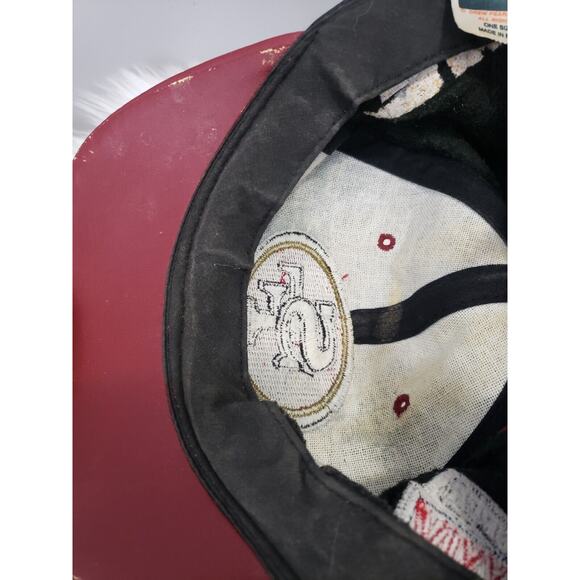 Drew‎ Pearson San Francisco 49ers Super Bowl Champions Hat Cow Leather - Picture 8 of 10